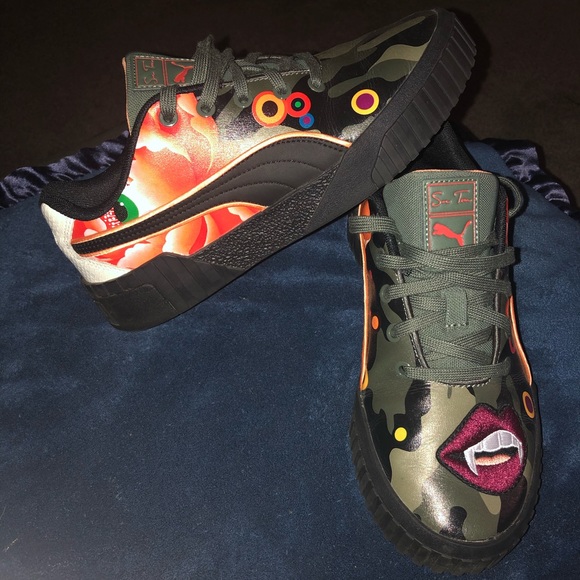 puma cali peonies camo